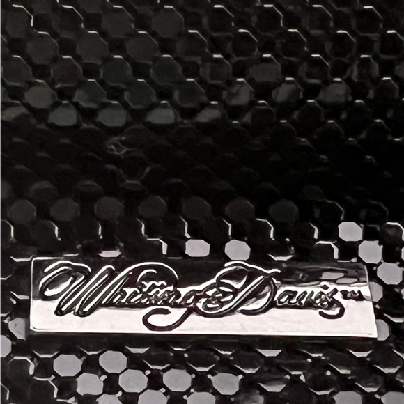 Whiting & Davis Crossbody black mesh bag, NWOT. - Picture 5 of 7